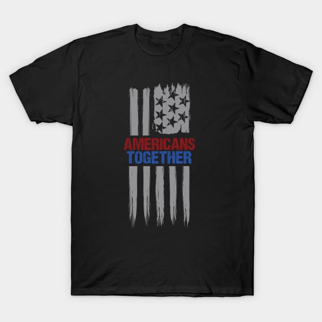 Americans Together T-Shirt by AndArte